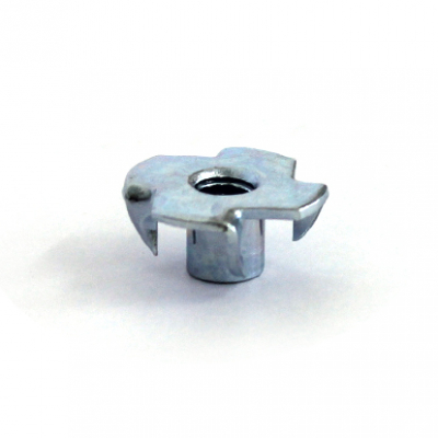 Drive in nut M6x9 zinc plated