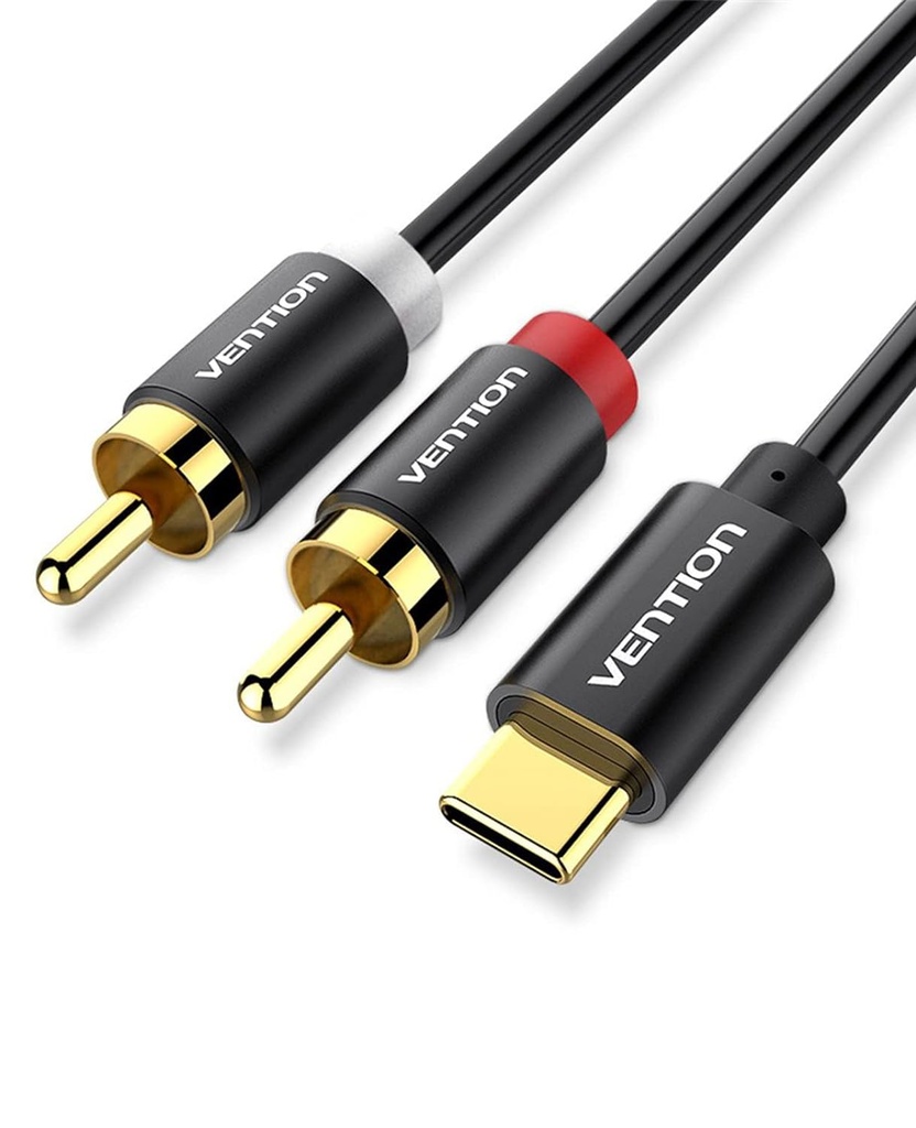 Usb-c to double RCA(male)