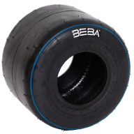 Tire 11*7.10-5 BEBA BEV (Blue) - Rear