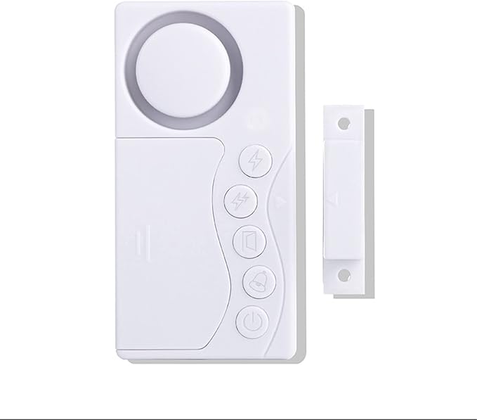 Magnetic door opening alarm