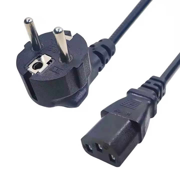 EU/C13 Power cable for Power Supply AC/DC 12V 5A Universal - 2m