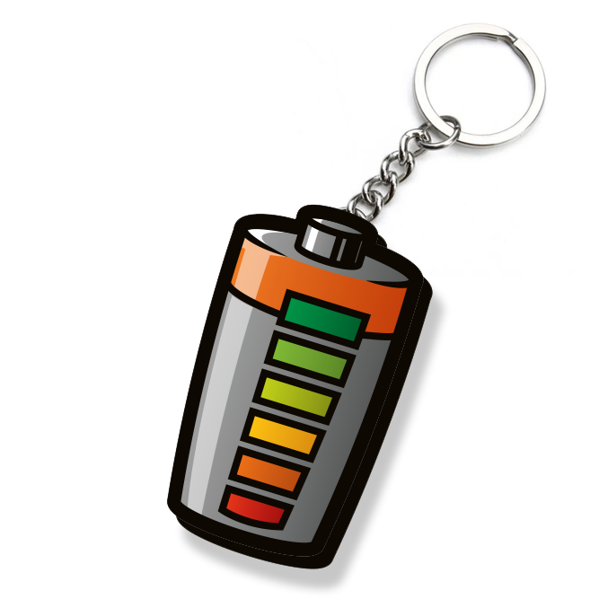"Nitro" key ring