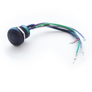 Button / Switch steering wheel Yellow with cable