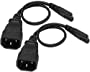 Power Cable C7 to C14 0,3m (pack of 2)