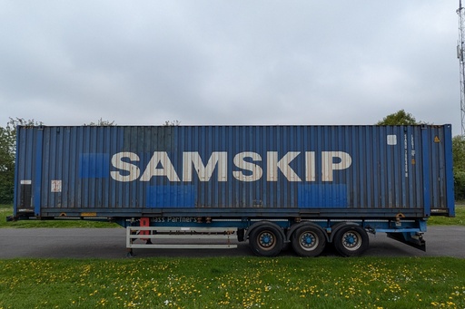 [8008029] Container 45ft HC 9'6"  + Chassis Renders ROC 12.27 cc